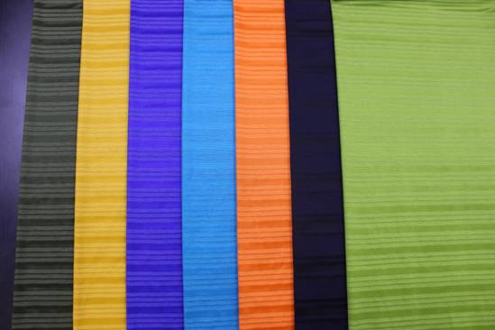 絲光亮絲彩條、提花